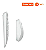 Teclado e Mouse Sem Fio Lecoo - Kw202 Branco - Imagem 3