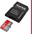 Cartão De Memória SanDisk Ultra MicroSDXC UHS-I De 64 GB Com Adaptador - Imagem 2