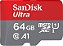 Cartão De Memória SanDisk Ultra MicroSDXC UHS-I De 64 GB Com Adaptador - Imagem 3