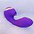 Vibrador de Ponto G e Clitóris com Estimulador - Low - Imagem 1