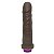 Prótese  com vibro Marrom 21cm X 4,7cm - Imagem 1