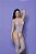 Bodystocking Macacão Branco - Y1085 - Imagem 1