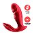 Vibrador com Estimulador de Clitóris - Controle App - Red - Imagem 1