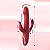Vibrador Triplo com vai e vem - Imagem 4