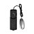 Vibrador Bullet Prateado controle com fio - Imagem 1