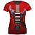 Camiseta Baby Look Filtro UV Guitarra Stratocaster - Imagem 1