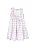 Vestido em Super Cetim Xadrez Rosa Regata Infanti - Imagem 4