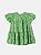 Vestido Em Laise Bordada Verde Luz Animê Baby L2094 - Imagem 1