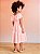 Vestido Compose Xadrez Rosa Neon Momi J5350 - Imagem 3