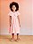 Vestido Compose Xadrez Rosa Neon Momi J5350 - Imagem 1