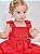 Vestido em Laise Vermelha Animê Baby L2123 - Imagem 2