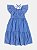 Vestido de Tecido Voil Azul Jeans Momi H4664 - Imagem 5