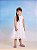 Vestido de Laise Com Laço Branco Momi J5311 - Imagem 1