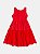 Vestido Vermelho Com Laise e Maxi Laço Momi H4650 - Imagem 4