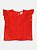Blusa de Laise Com Babados Vermelha Momi J5453 - Imagem 1