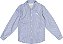 Camisa Listras Bege Menina Charpey Azul 26961 - Imagem 1
