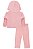 Conjunto de Jaqueta e Calça em Veludo Rosa 71496 Infanti - Imagem 3