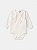 Body Gola Laço com Strass Off White Animê L2228 - Imagem 1