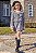 Conjunto de Blazer Boxy e Short-saia em Malha Tweed Brilho 71259 Kukiê - Imagem 5