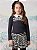 Conjunto Infantil com Saia Animal Print Zebra Animê N4042 - Imagem 5
