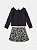 Conjunto Infantil com Saia Animal Print Zebra Animê N4042 - Imagem 4