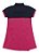 Vestido Polo Primavera Rosa e Azul Chapey Menina 26388 - Imagem 2