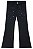 Calça Flare em Sarja Stretch Preta 71019 Kukiê - Imagem 1