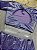 Biquini Cropped ML Siri Kids Magali Foil Lavanda Foil Prata 90113 - Imagem 4