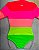 Maiô Siri Kids Kiara Multicor Neon Forte 90101 - Imagem 3