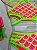 Biquini Cropped Júlia Siri Kids Melancia Neon 90095 - Imagem 2