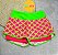 Short Maite Siri Kids Melancia Neon 90100 - Imagem 1