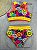 Biquini Cropped Eduarda Siri Kids Mood Smile Neon 90091 - Imagem 3