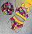 Biquini Cropped Eduarda Siri Kids Mood Smile Neon 90091 - Imagem 5