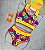 Biquini Cropped Eduarda Siri Kids Mood Smile Neon 90091 - Imagem 1