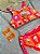 Biquini Cropped Siri Kids Rose Aplicação Trança Ice Cat 90096 - Imagem 2