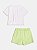 Conjunto Blusa e Short Saia Verde Momi H5691 - Imagem 4