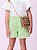 Short Sarja Barra Desfiada Verde Soft Lime Momi Mini J6057 - Imagem 1