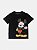 T-shirt Manga Curta Mickey Preta Youccie I1674 - Imagem 2