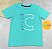 Camiseta Suedine Azul Estampada Charpey 18087 - Imagem 1