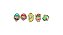 Jibbitz™ Super Mario Pack Com 5 Peças - Imagem 1