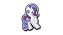 Jibbitz™ My Little Pony Rarity - Imagem 1