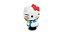 Jibbitz™ Hello Kitty 3D - Imagem 2