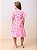 Vestido Arabescos Floral Rosa Neon Momi Kids H5600 - Imagem 3
