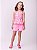 Conjunto Blusa e Shorts Arabesco Floral Neon Forte Momi Kids H5703 - Imagem 1