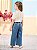 Calça Jeans com Listras de Strass Animê Petite P5828 - Imagem 3