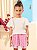 Conjunto Rosa de Tule com Paetê Animê Petite P5860 - Imagem 5