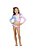 Biquini Cropped ML Siri Kids Talita Tecno Sereia 90108 - Imagem 1