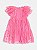 Vestido Com Cerejas de Tule Rosê Momi Mini  J6040 - Imagem 2