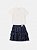 Conjunto Minnie e Mickey Azul de Blusa e Saia de Tule N4218 - Imagem 5