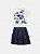 Conjunto Minnie e Mickey Azul de Blusa e Saia de Tule N4218 - Imagem 4